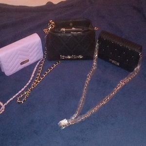 3 BeBe Crossbody Purse